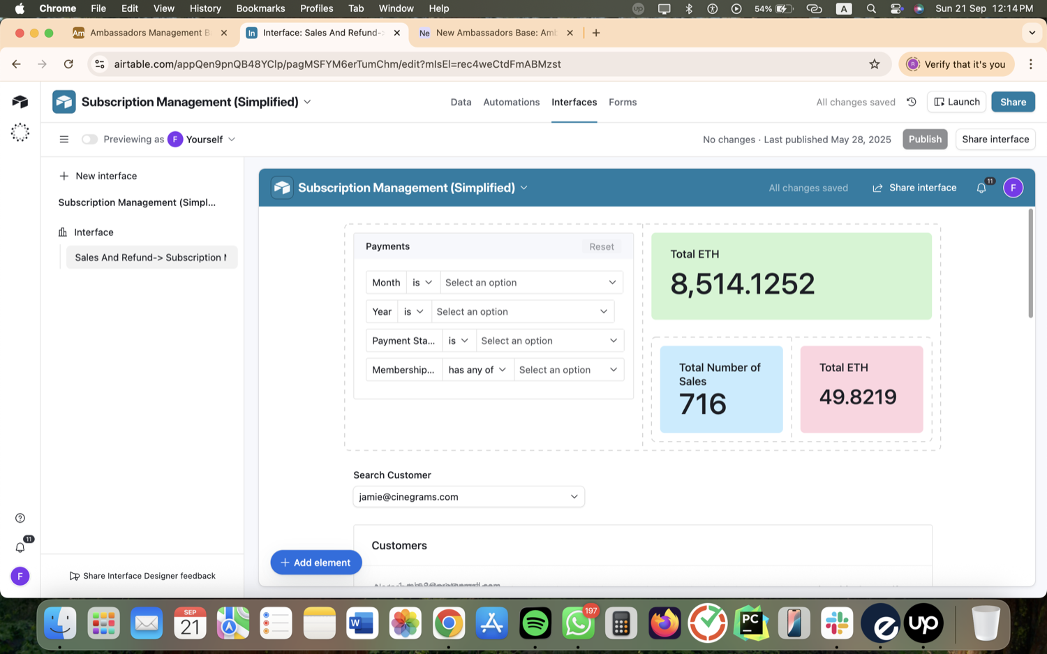 Crypto Affiliate & Subscription Ops - Airtable, Make, Zapier screenshot 7